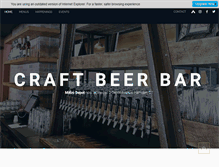 Tablet Screenshot of mikrobeerbar.com